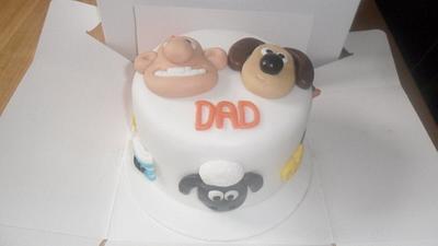 Wallace and Gromit birthday cake - Cake by Rebecca Husband