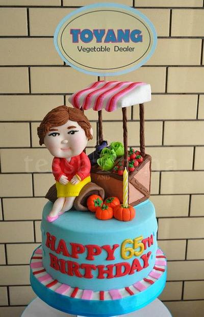 Vegetables anyone? - Cake by tessatinacakes