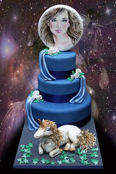 Unicorn cake with tutorial link ♥ - Cake by Michela di Bari