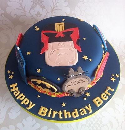 Dr Who, Superheroes and Toroto too!  - Cake by Carrie