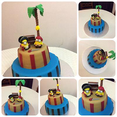 Minions Piratas - Cake by Nita