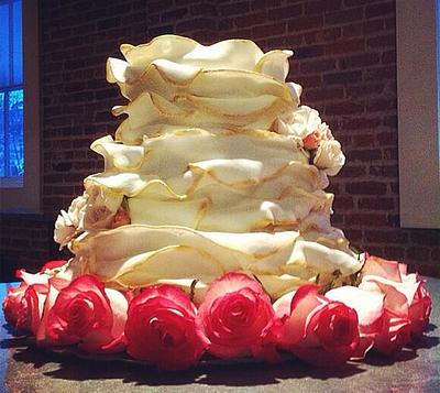 Tea Party Wedding Cake - Cake by Sugar Inspired 