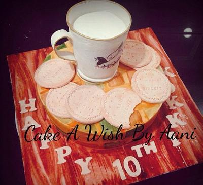 Milk and Cookie cake  - Cake by Aani