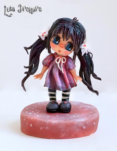  Sugar sculpture "Anime Chibi" - Cake by Lera Ivanova