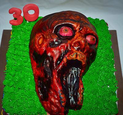 Walking Dead Cake - Cake by Rita's Cakes