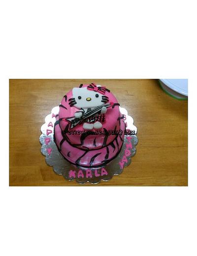 Hello Kitty - Cake by BlueFairyConfections