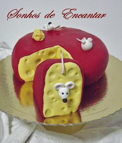 the cheese and the mouse - Cake by Sonhos de Encantar by Sónia Neto