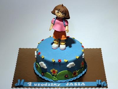 Dora the Explorer Bday Cake - Cake by Beatrice Maria