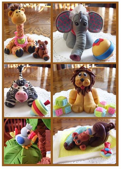Baby Safari - Cake by Linda Wolff