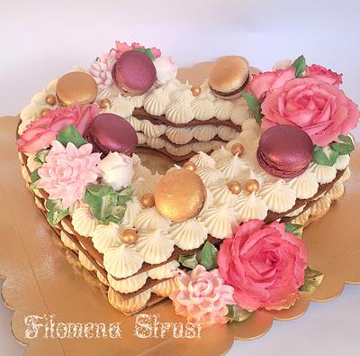 Cream Tart 🙂 - Cake by Filomena