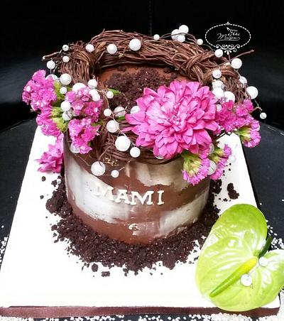 Naked Cake Flowers - Cake by Fées Maison (AHMADI)