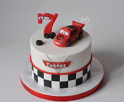 Cars McQueen - Cake by Jolana Brychova