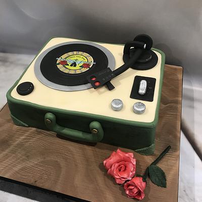 Record player - Cake by bakemydayiom