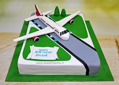 Plane cake for kids - Cake by Sweet Mantra Homemade Customized Cakes Pune