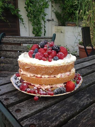 Eton Mess summer cake - Cake by Jo9071