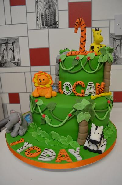Jungle - Cake by Lisa Pallister