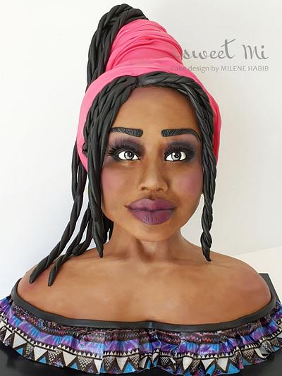 Lewa - African beauty - Cake by Milene Habib
