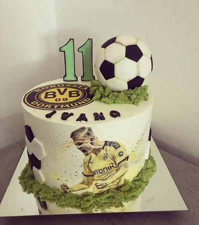 Football cake - Cake by Mrs.magic_Emina