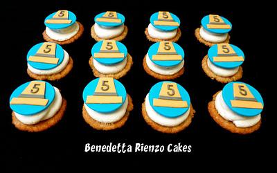 Construction Cone Cupcakes - Cake by Benni Rienzo Radic