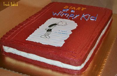 Diary of a Wimpy Kid Cake - Cake by Jamie Dixon