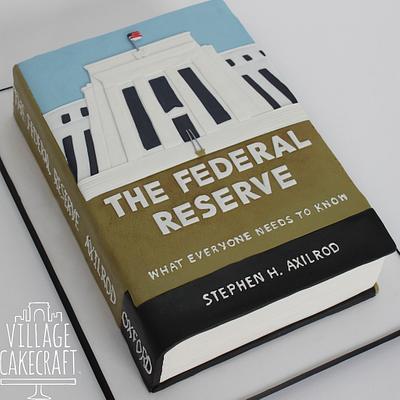 Federal Reserve Book Cake - Cake by Village Cakecraft