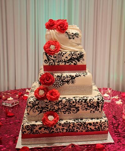 wedding cake - Cake by artisancakes