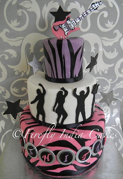 Just Dance. - Cake by Firefly India by Pavani Kaur
