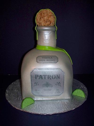 Patron Silver Cake - Cake by Kimberly Cerimele