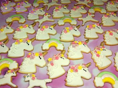 Unicorns cookies - Cake by suGGar GG