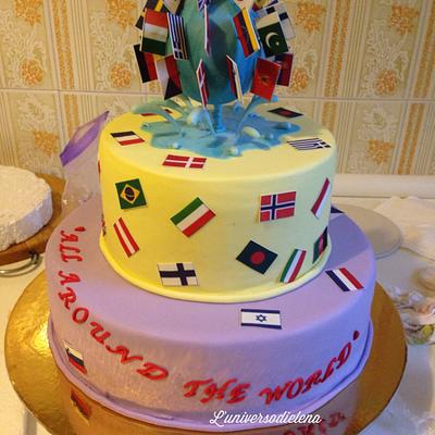 All around the world - Cake by Elena