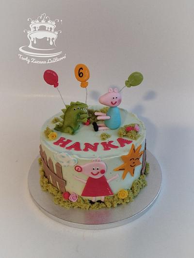 Peppa pig cake - Cake by ZuzanaL