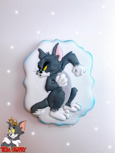 Tom without Jerry cookie  - Cake by Di Art Cookies 