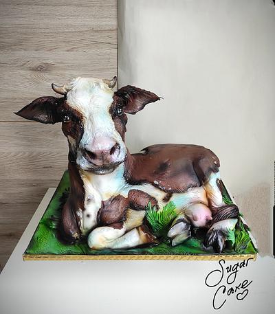 Cow  - Cake by Tanya Shengarova