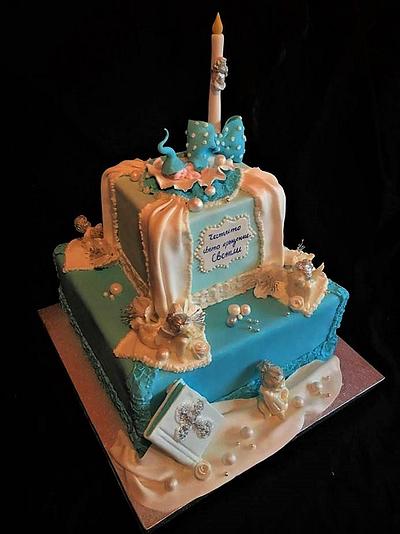 Cake baptism - Cake by WorldOfIrena