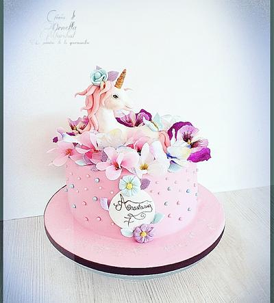 Licorne cake 🦄 - Cake by Ornella Marchal 