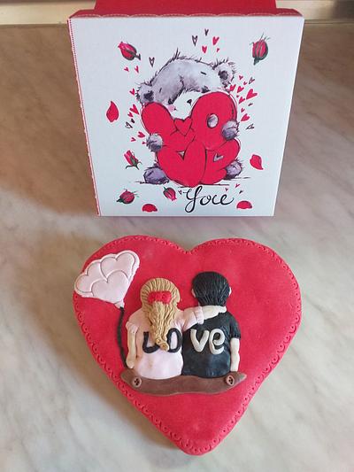 Valentines  - Cake by Pufi