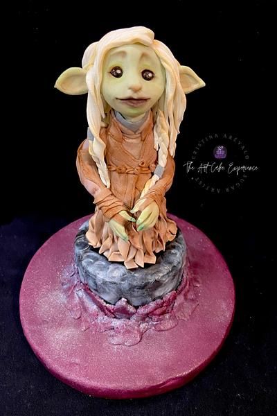 Deet from The Dark Crystal- A Night at the Pictures Cake Collaboration - Cake by Cristina Arévalo- The Art Cake Experience