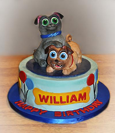Puppy Cake - Cake by Sandra Smiley