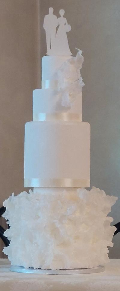 Wedding Flaymoon Cake by Annalisa Pensabene - Cake by Lisa Creations 
