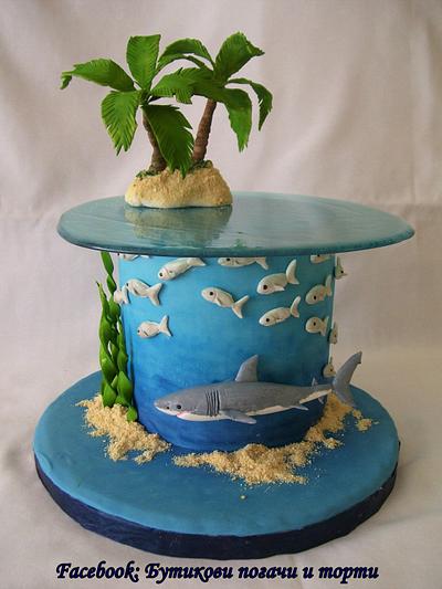 Shark cake - Cake by Reneta 