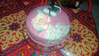 Graduation cake  - Cake by Shery badawy