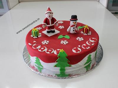 Christmas cake - Cake by Sweet Mantra Homemade Customized Cakes Pune