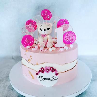 Pink cake - Cake by alenascakes