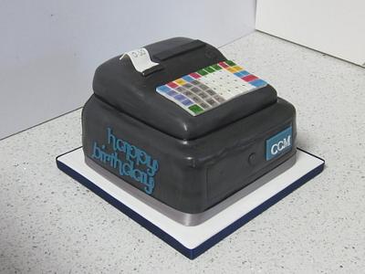 Cash Register - Cake by Cakexstacy