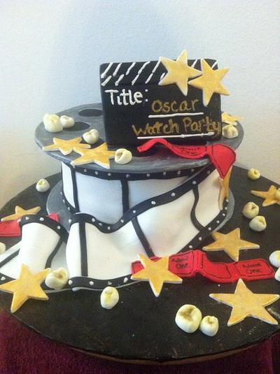 Oscar Party cake - Cake by Sarah F