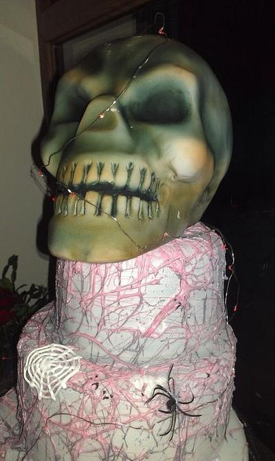 Sugar skull cake - Cake by A House of Cake