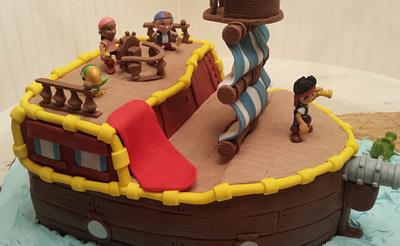 Jake and the Neverland Pirates! - Cake by Bobbie Riddles