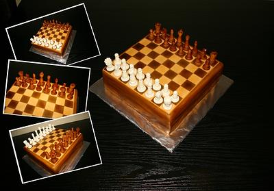 Chessboard - Cake by Rozy