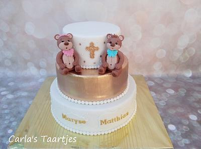 baptism cake - Cake by Carla 