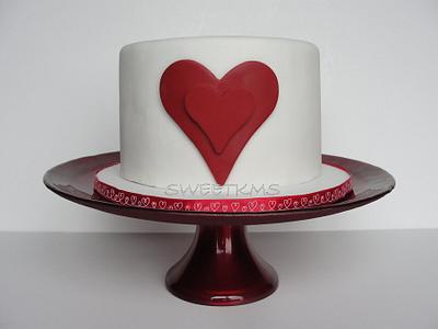 I Heart Cake! - Cake by Kristen